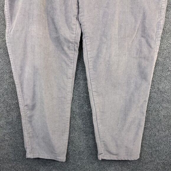 Branders Men's Corduroy Pants Gray 34x30 Cotton Blend 5-Pocket - Picture 5 of 13